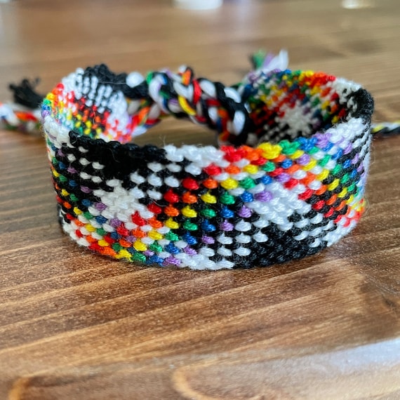 Macrame bracelet shop etsy