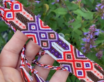 Aztec Friendship Bracelet - handmade macrame jewelry