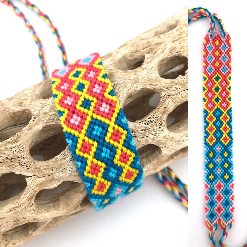 embroidery floss macrame