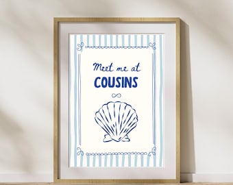 Meet Me at Cousins Beach Print- TSITP Digital Print