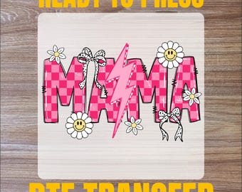 Mama DTF Transfer, DTF Transfer Ready for Press, Mom Heat Press ...