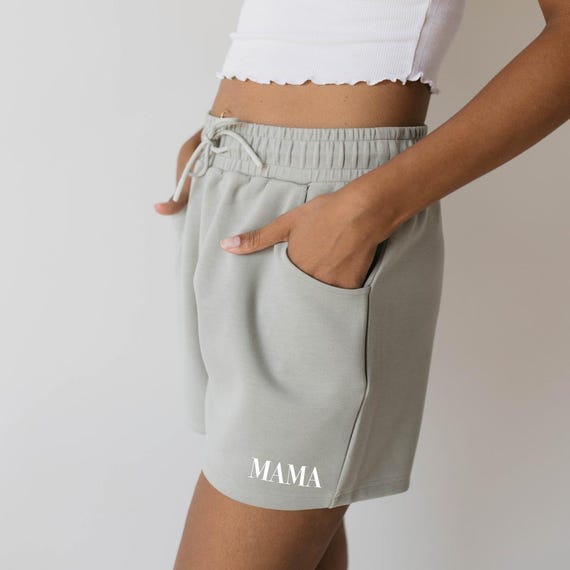 Personalized Adult Shorts – Custom Unisex Fit with 4 or 7 Inch Inseam | Black, Sage, Sand, Green and Blue | Sizes XS to XXL