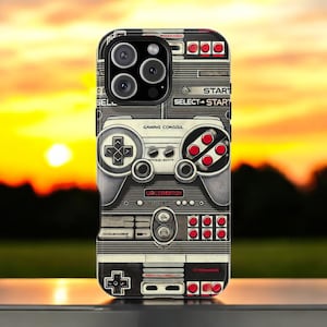 Retro Gaming Console Phone Case | Vintage Controller iPhone Cover | Gamer Protective Case, iPhone case cover, Phone over, Valentine Gifts