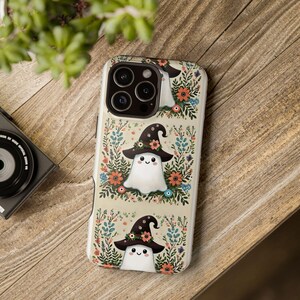 Ghost Witch Phone Case, Cute Halloween iPhone Cover, Unique Phone Cover, iPhone Case Cover, Birthday Gifts, Phone Case Cover, iPhone Cover