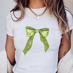 Camiseta de bebé del Día de San Patricio: Lazo irlandés de algodón orgánico, top de la suerte