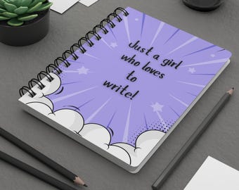 Tween Girl Spiral Journal, Fun Writing Diary