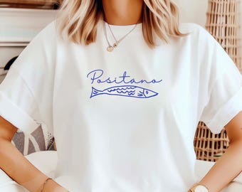Positano Italy T-Shirt: Amalfi Coast Comfort Colors Tee