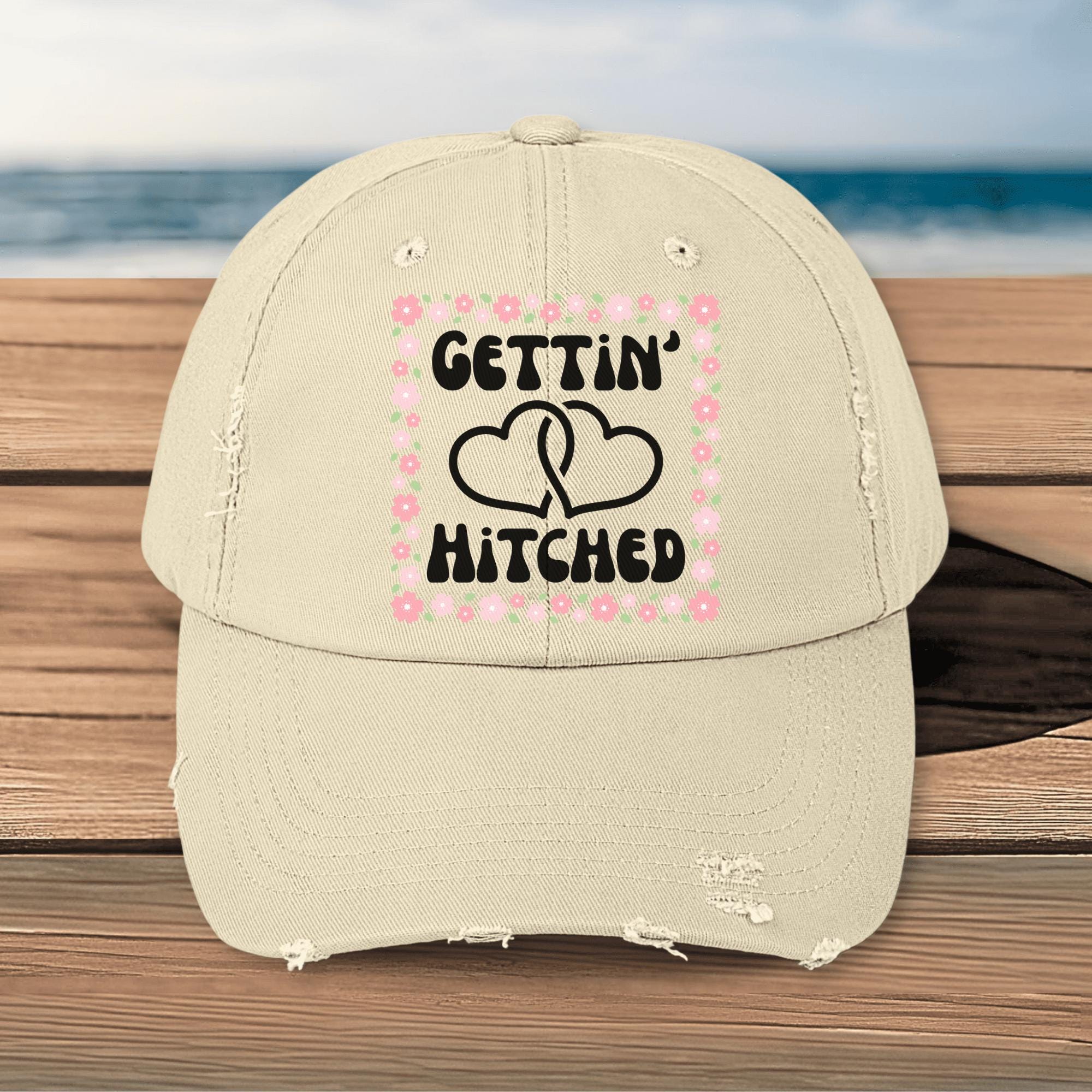 Bride-to-be Distressed Cap: Gettin display picture 2