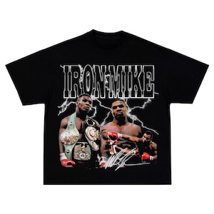 Vintage Style Mike Tyson, Bootleg T-shirt, Sport Boxing Rap Vintage Style Mike Tyson, Bootleg T-shirt, Sport Boxing Rap