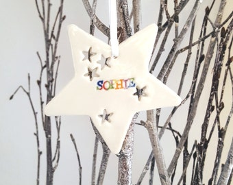 Personalised Christmas Decoration - Christmas Tree Decoration - Personalised Stocking Fillers - Personalised Table Gifts Secret Santa Gift