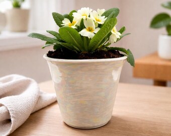 Indoor Plant Pot, Handmade Ceramic Planter, Garden Decor Gift for Gardener Plant Lovers Gift Christmas gift