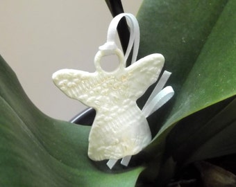 Handmade Porcelain Christmas Angel Decoration Perfect Xmas Tree Decoration Gift