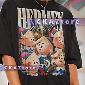 Camiseta de Hermey el Elfo - Camisetas retro de Hermey el Elfo, camiseta pirata de Hermey el Elfo, sudadera de la película navideña de Rodolfo