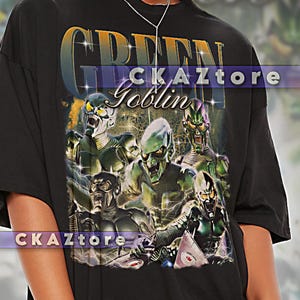 Green Goblin Shirt Vintage Green Goblin T-shirt Spider Man
