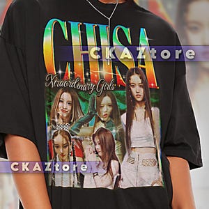 Shirt CHISA XTRAORDINARY GIRLS - Chisa Retro T-shirts, T-shirt Chisa Bootleg, Xtraordinary Girls K-Pop Idol-sweater