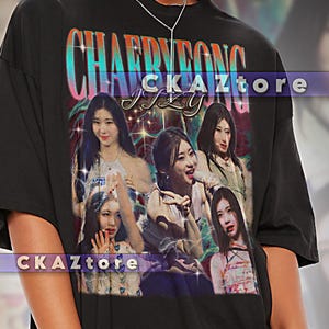 Shirt CHAERYEONG ITZY - Chaeryeong Itzy Bootleg-t-shirt, Chaeryeong Itzy Vintage jaren 90, muziek Dance Star-sweater
