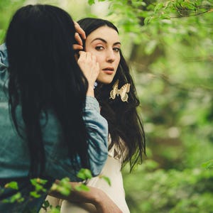 Silk Butterfly Hair Clip: Hand crafted Boho accessories for effortless summer styling. image 15