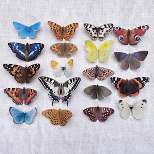 Silk Butterfly Hair Clip: Hand crafted Boho accessories for effortless summer styling.