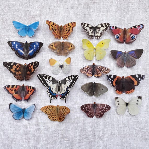 Silk Butterfly Hair Clip: Hand crafted Boho accessories for effortless summer styling.