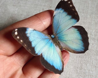 VERKAUF! Seiden Schmetterling Haarspange