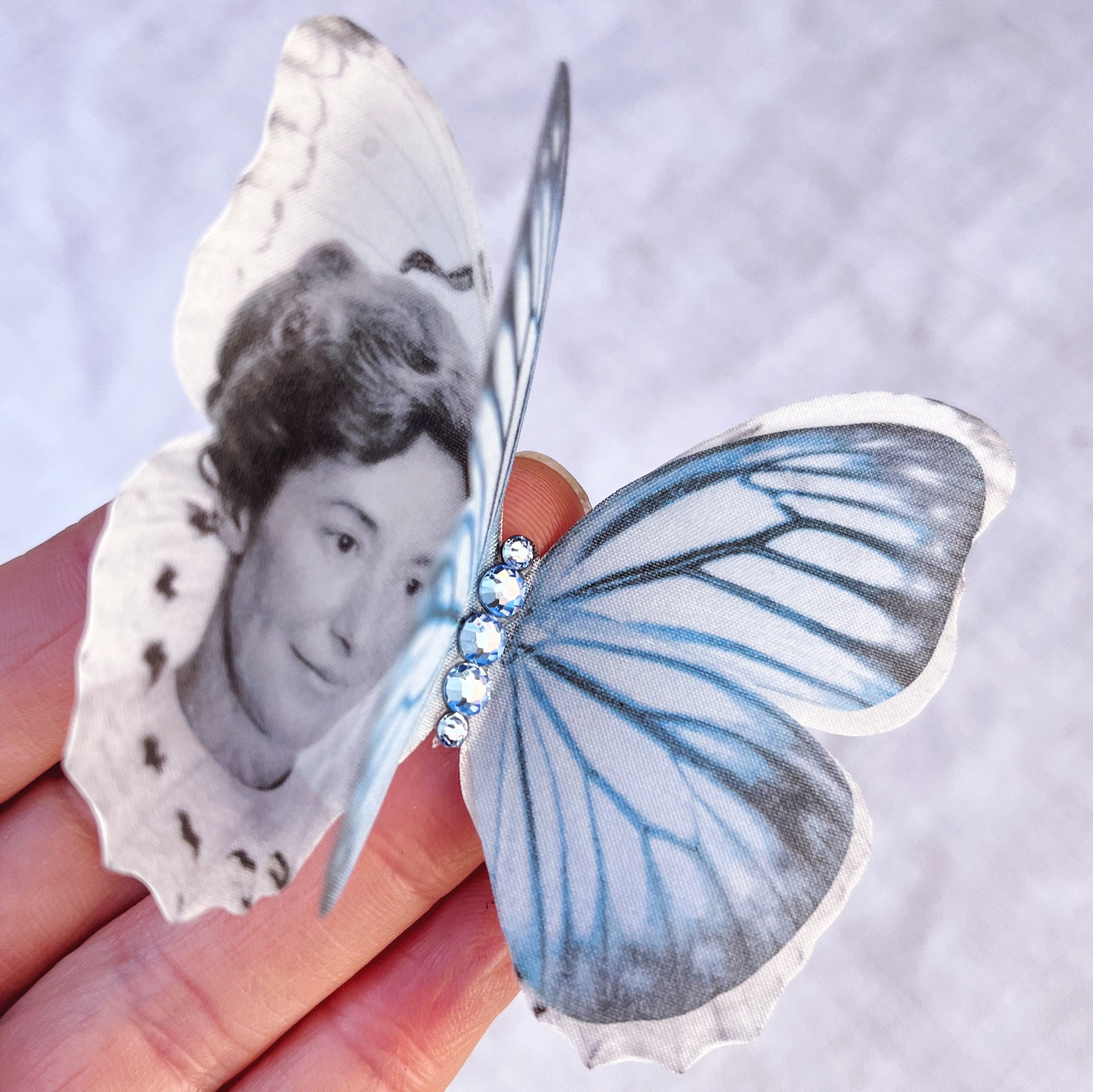 Awesome Butterfly Ribbon Blue Small Blue Butterfly LIS Kit