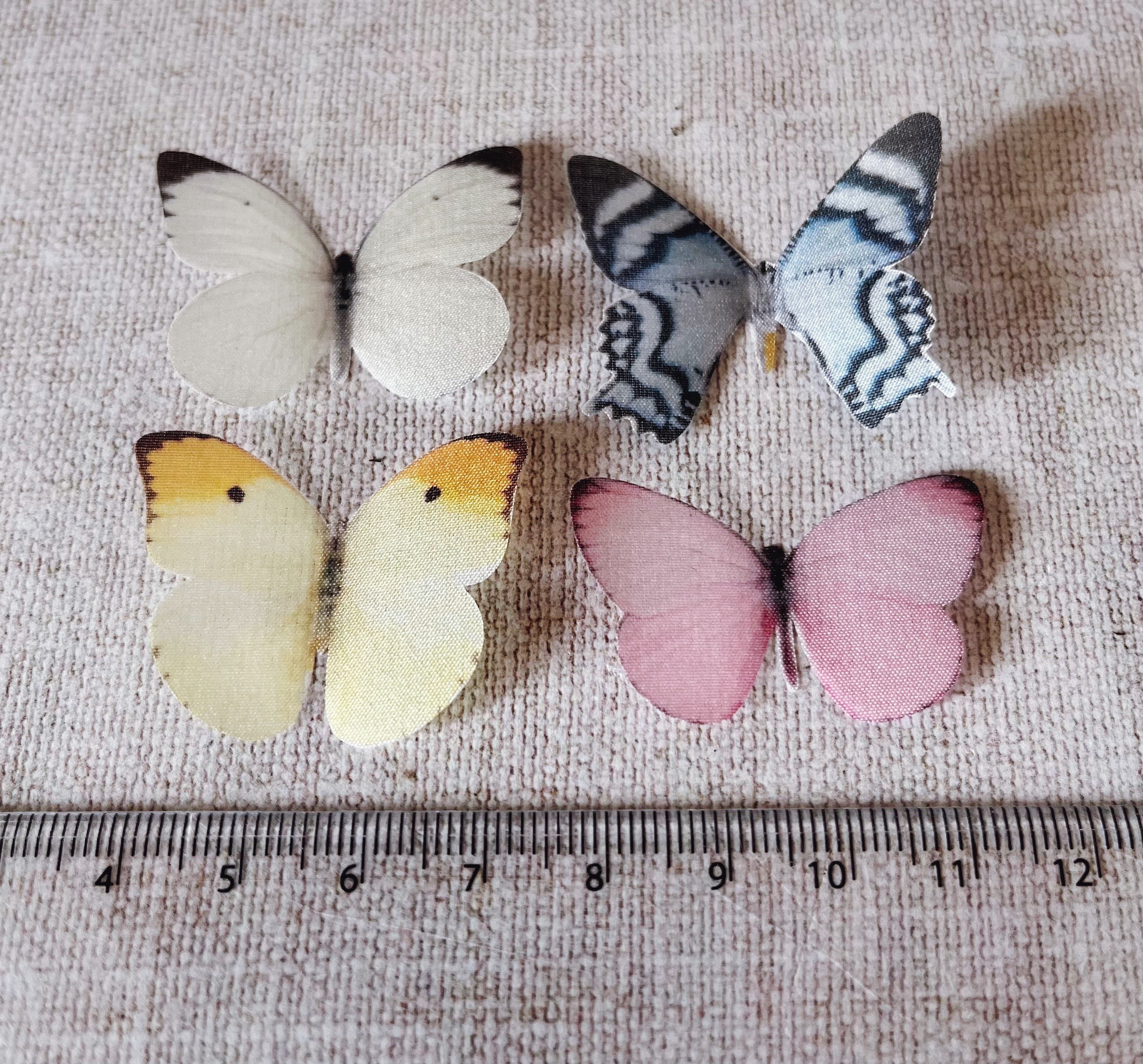 SMALL - butterflies fabric - baby Fabric