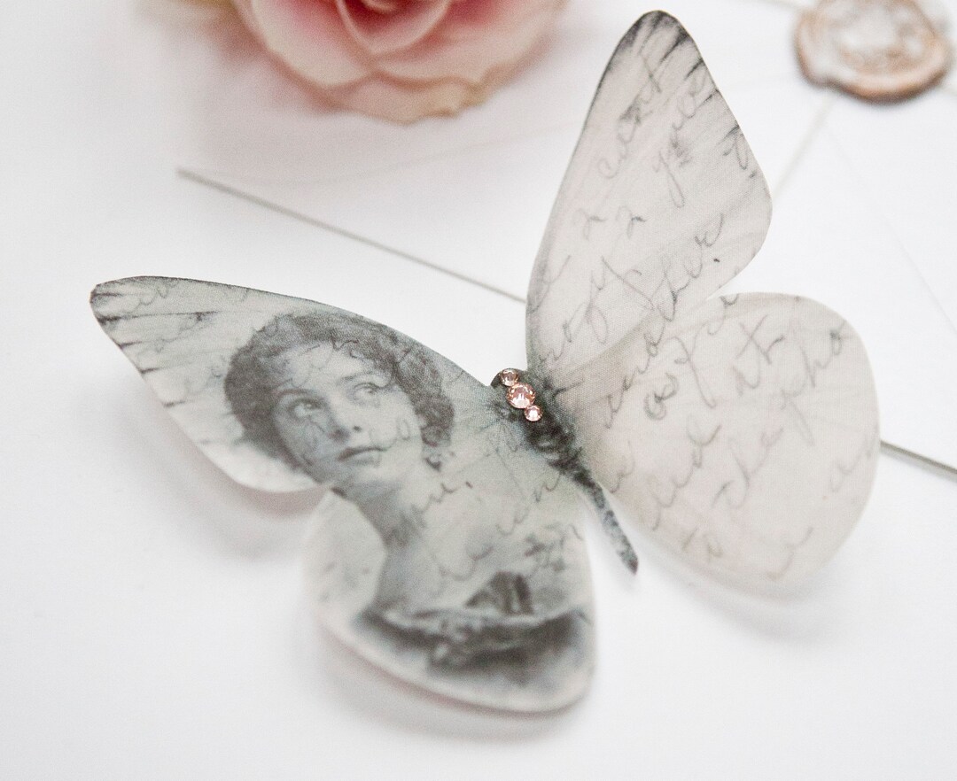 Personalised Silk Butterfly Bereavement Gift for Loss of a Loved One