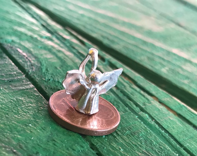 Ciondolo argento Angioletto Custode