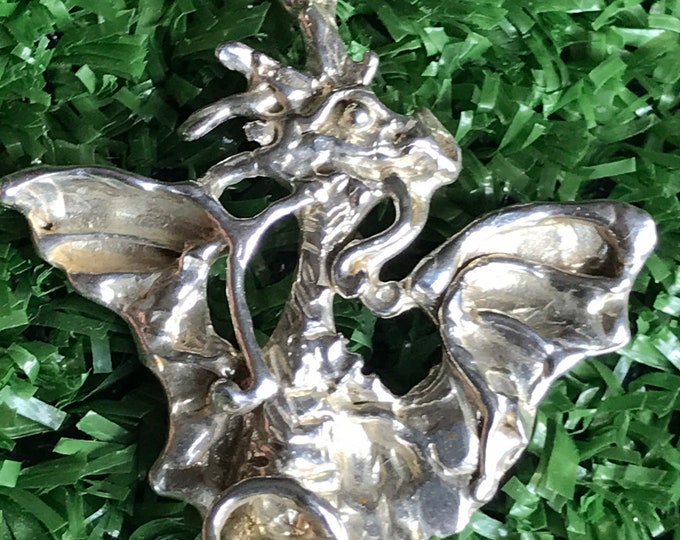 GiòLelli - ciondolo Pendant Silver Dragon