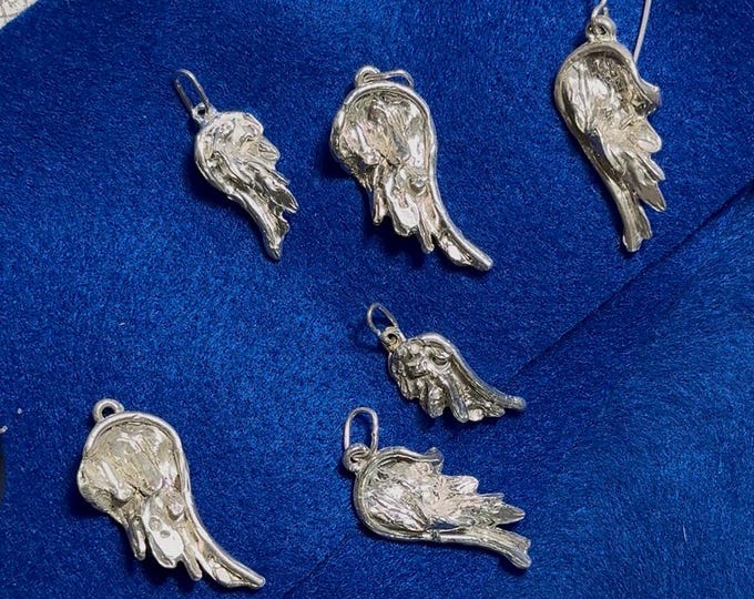Giòlelli - Angel wings pendants and earrings