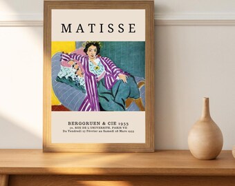Henri Matisse Framed Art Print: Modern Wall Decor