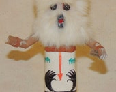 Vtg HOPI Kachina Doll quot WOLF quot by TB
