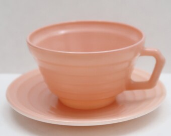 Moderntone Hazel Atlas Dishes 2 Of Each Dinner Muncheon Saucer Burgundy