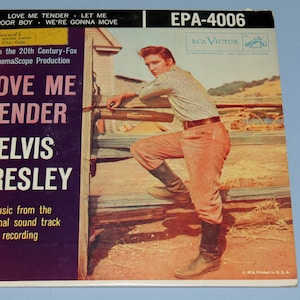 ELVIS PRESLEY EPA-4006 Love me Tender