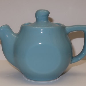 Vintage Blue Individual  12 Oz Teapot