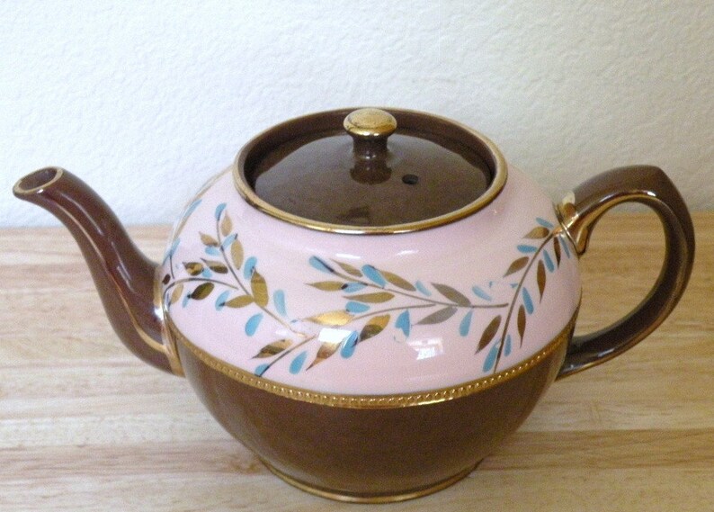 1950s SADLER Staffordshire Teapot With Lid Made in England Etsy