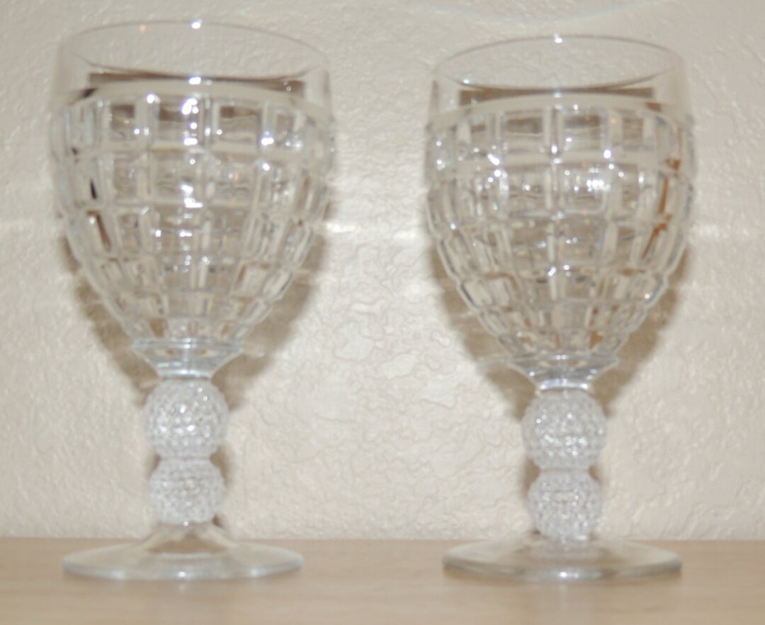 Two Heisey VICTORIAN Pattern 5 Oz Oyster Cocktail Goblets Etsy