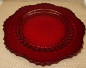 New Martinsville quot Moon Drops quot 8 1 2 Inch Luncheon Plate, 1932-1940