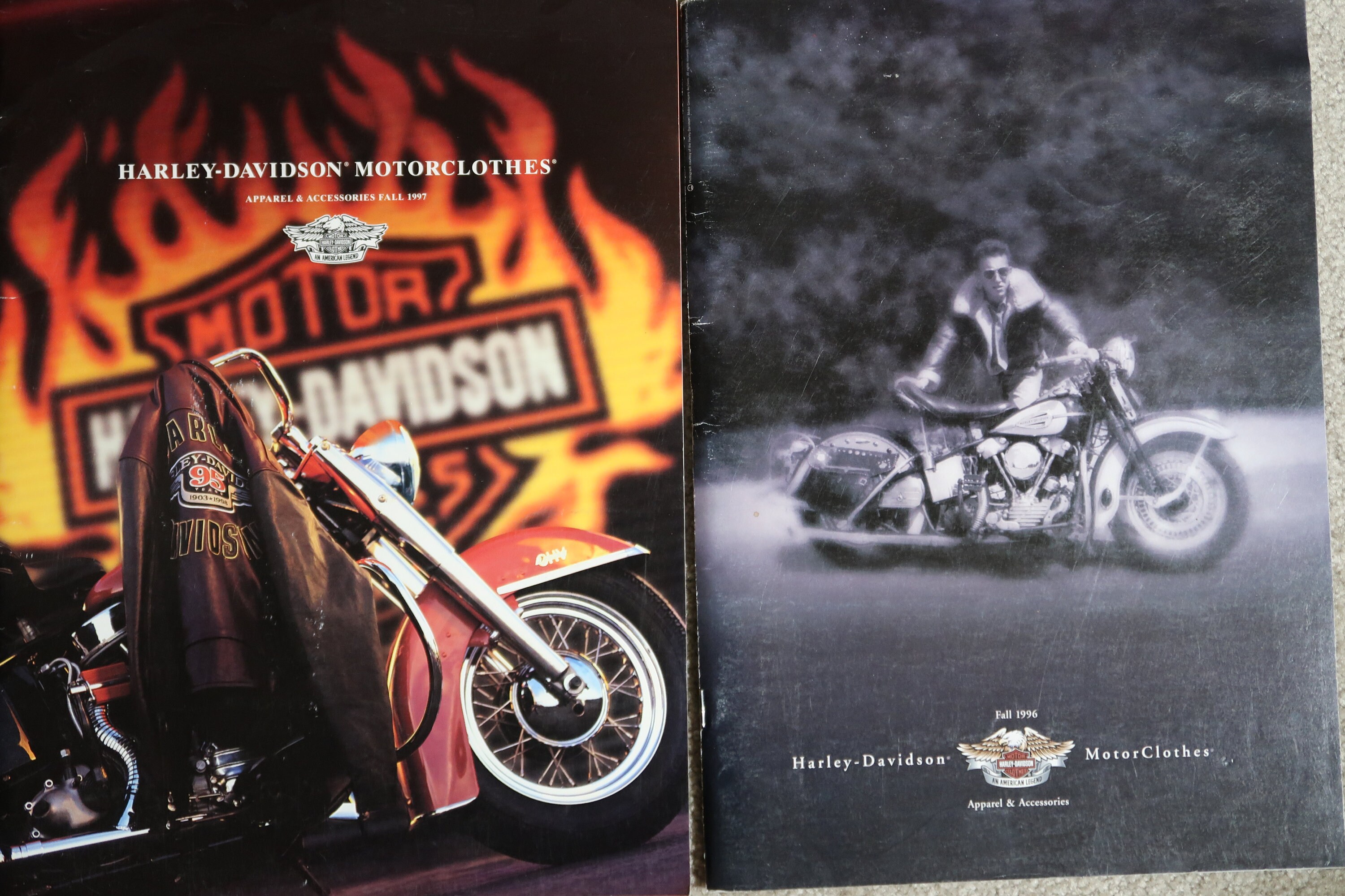 1996 and 1997 Harley-davidson Motorclothes Apparel