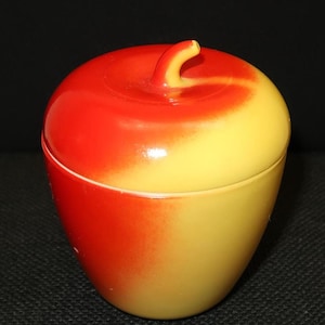 1940s Glass Apple Jar