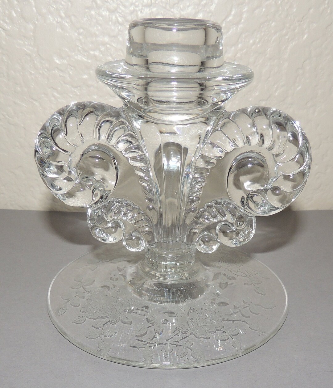 Fostoria Willowmere Candle Etsy