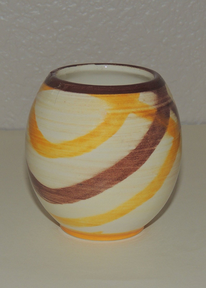 Vtg Gale Turnbull Vernon Kilns California Small Vase