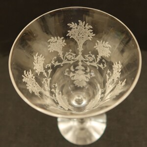 Vtg Morgantown &quot;Mayfair&quot; 7 3/4 Goblet