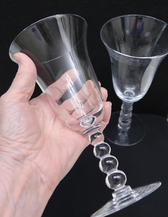 2 Candlewick Imperial 9oz Water Goblets - Etsy 日本