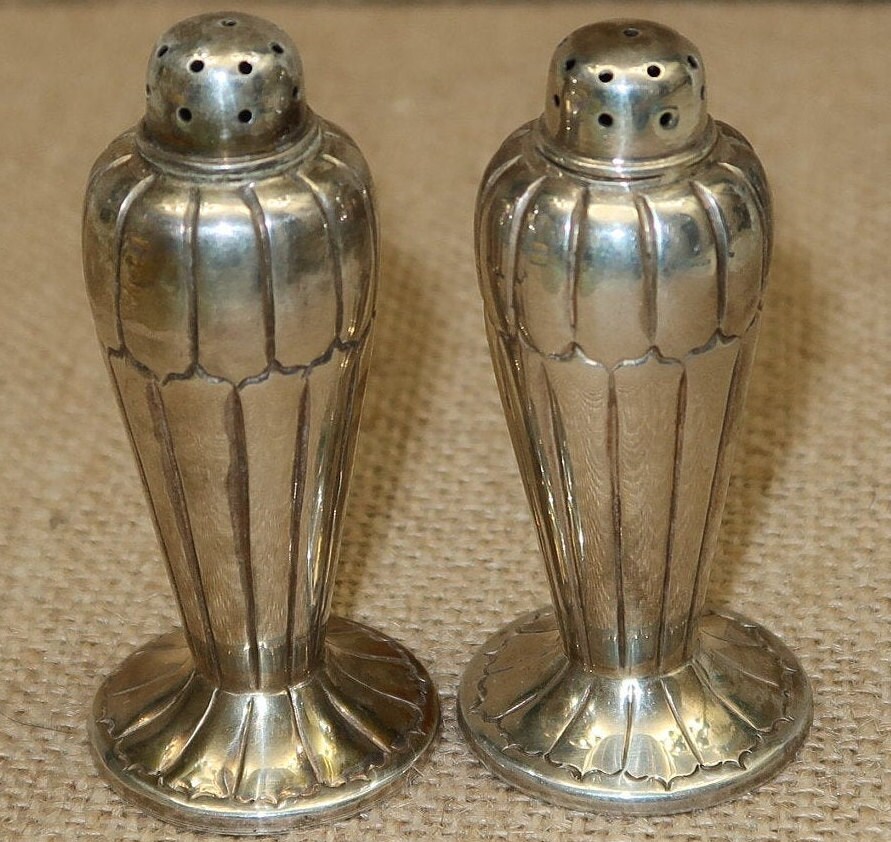 Mexican salt＆pepper Mexican Sterling Salt and Pepper - Etsy