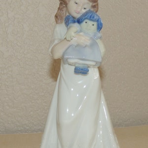 LLADRO Nao &quot;We&#39;re Sleepy&quot; Porcelain Figurine 1989