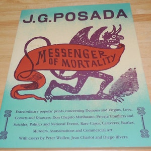 J.G. Posada Messenger of Mortality soft cover book