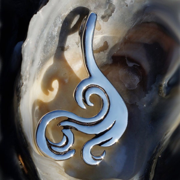 Marina - Water Goddess - Pendant / Necklace, Goddesses, Mothers and Daughters Collection, Silver Symbolic Jewelry by K Robins Designs