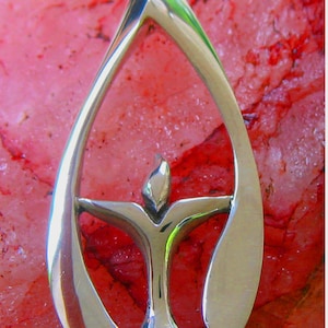 FLAMING CHALICE - Unitarian Universalist Pendant. A symbol of hope, the quest for truth, the warmth of community and the light of reason.