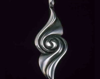 Chi Pendant, Yin Yang, Symbolic Jewelry, energy flow